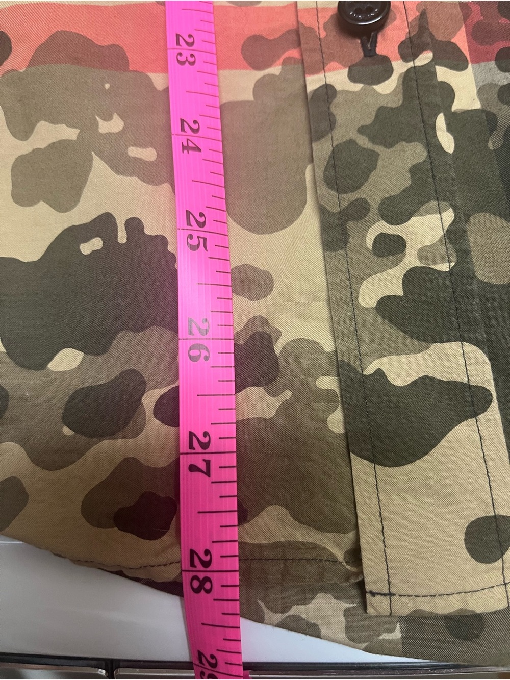 Burberry London Camo Button-Up - Picture 6 of 7